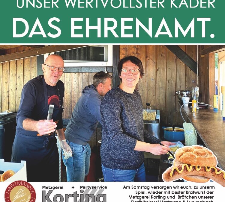 Unser wertvollster Kader: Das Ehrenamt