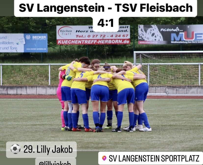 SV Langenstein – TSV Fleisbach 4:1