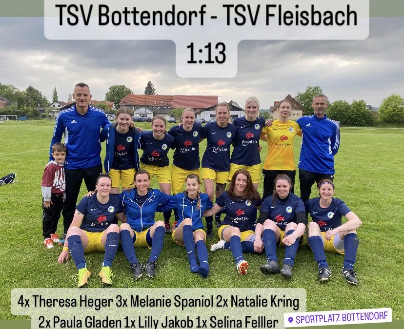 TSV Bottendorf – TSV Fleisbach 1:13 (0:7)