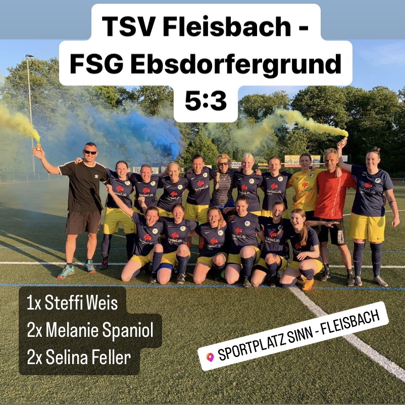 TSV Fleisbach- FSG Ebsdorfergrund 5:3 (1:1)