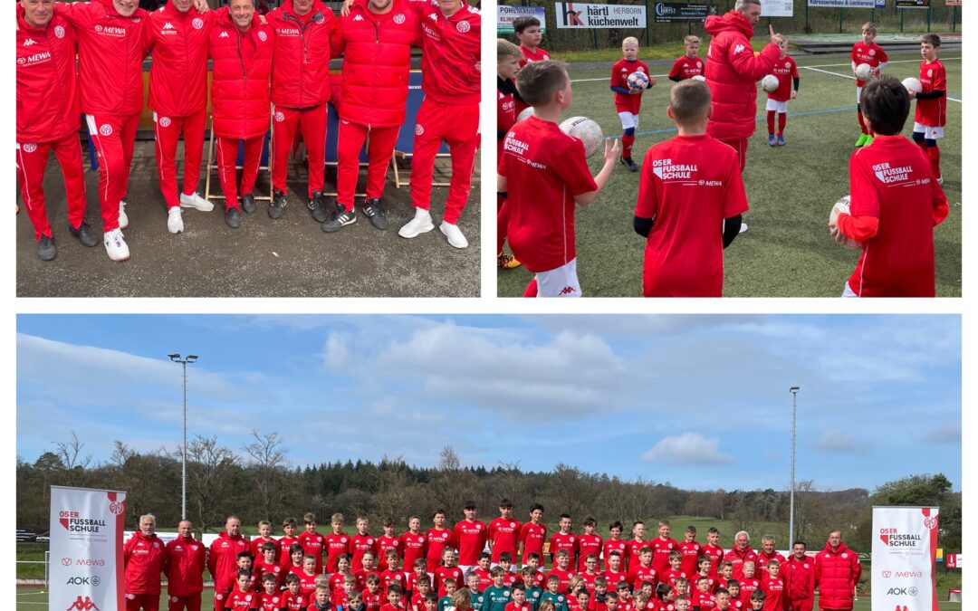 Neuauflage des Fußballcamps der JSG Sinn/Hörbach mit dem 1. FSV Mainz 05