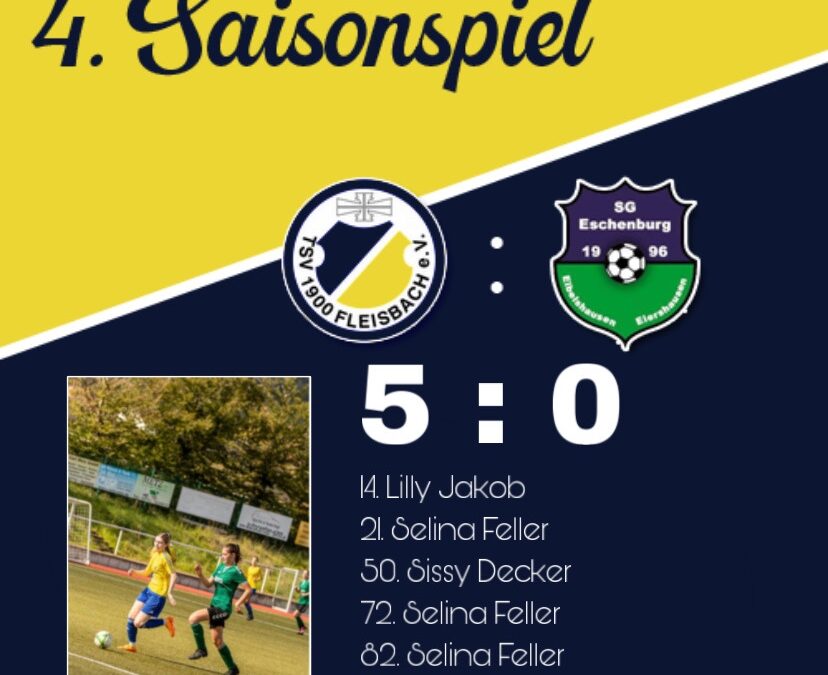 TSV Fleisbach – SG Eschenburg II 5:0 (2:0)