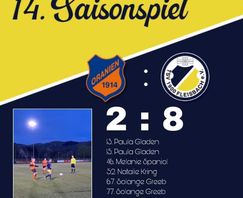 SSV Fronhausen – TSV Fleisbach 2:8 (2:2)