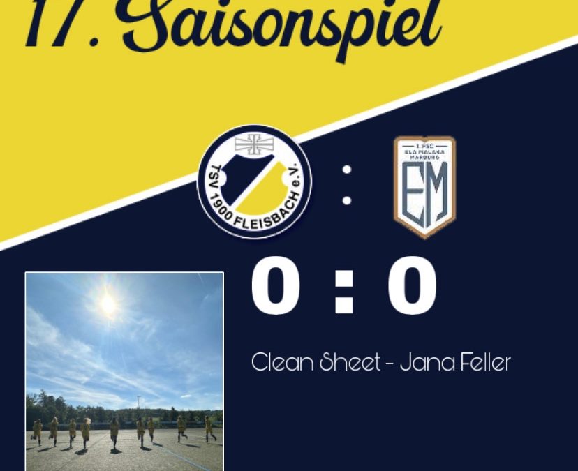 TSV Fleisbach – 1. FSC Malaka Marburg 0:0