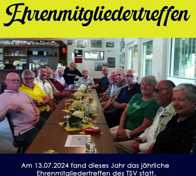 Ehrenmitgliedertreffen 2024