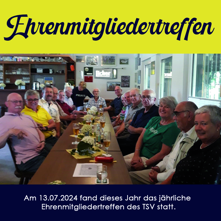 Ehrenmitgliedertreffen 2024