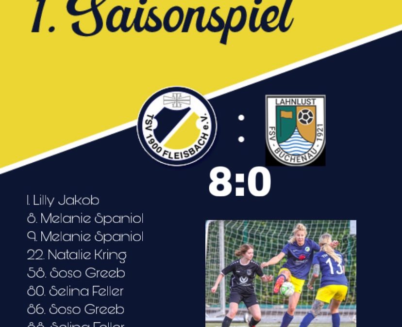 TSV Fleisbach – FSV Buchenau 8:0 (4:0)