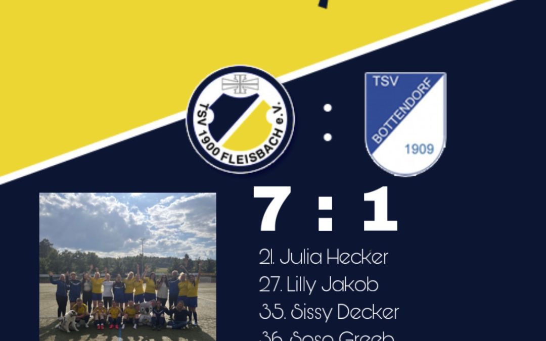 TSV Fleisbach – TSV Bottendorf 7:1 (4:0)