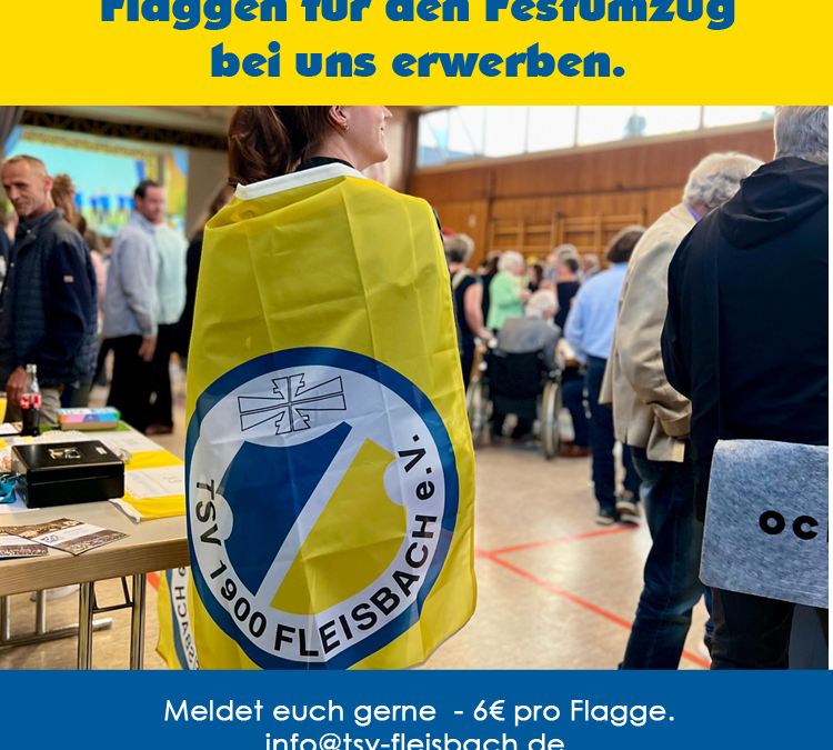 Flagge zeigen mit dem TSV